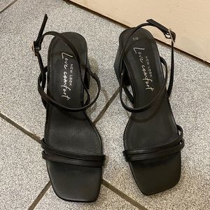 New Look Strappy Black Heels